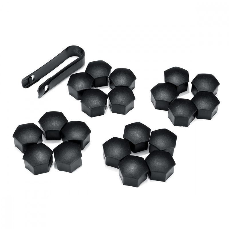 Kapsler til hjulmuttere 21 mm (20 stk) Tesla Model S 3 X Y