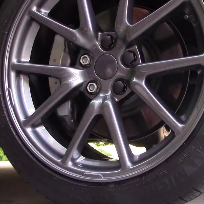 Kapsler til hjulmuttere 21 mm (20 stk) Tesla Model S 3 X Y