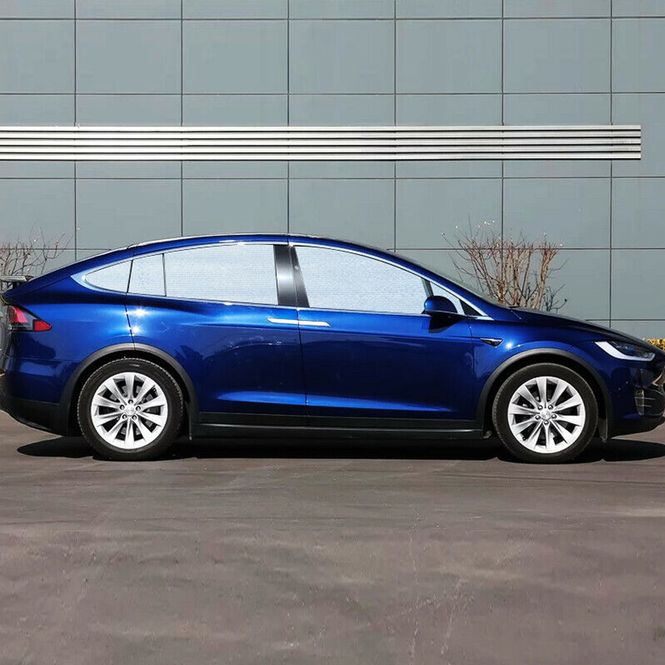 Hovedbilde Solskjerm - Komplett sett - Tesla Model X