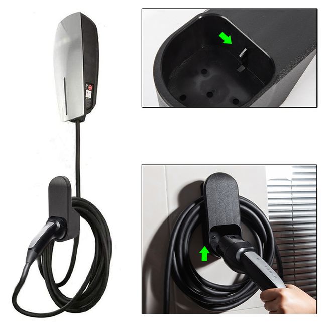 Hovedbilde Ladekabel-holder Type 2 Tesla Model S 3 X Y