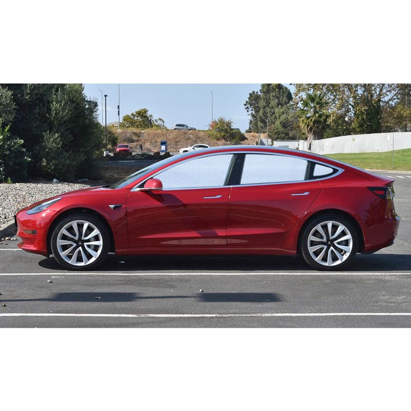 Solskjerm - Komplett sett - Tesla Model 3