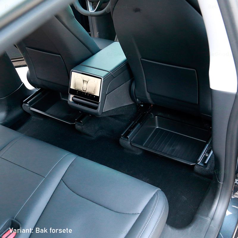 Oppbevaring under sete - Tesla Model Y (2025+)