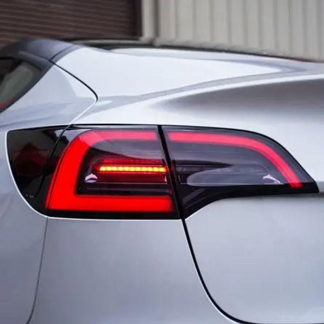 Hovedbilde TesBros Sotet baklys-beskyttelse Tesla Model 3 & ...