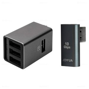 Hovedbilde Jowua 4-Port USB Hub Dashcam Leser Tesla Model 3 ...