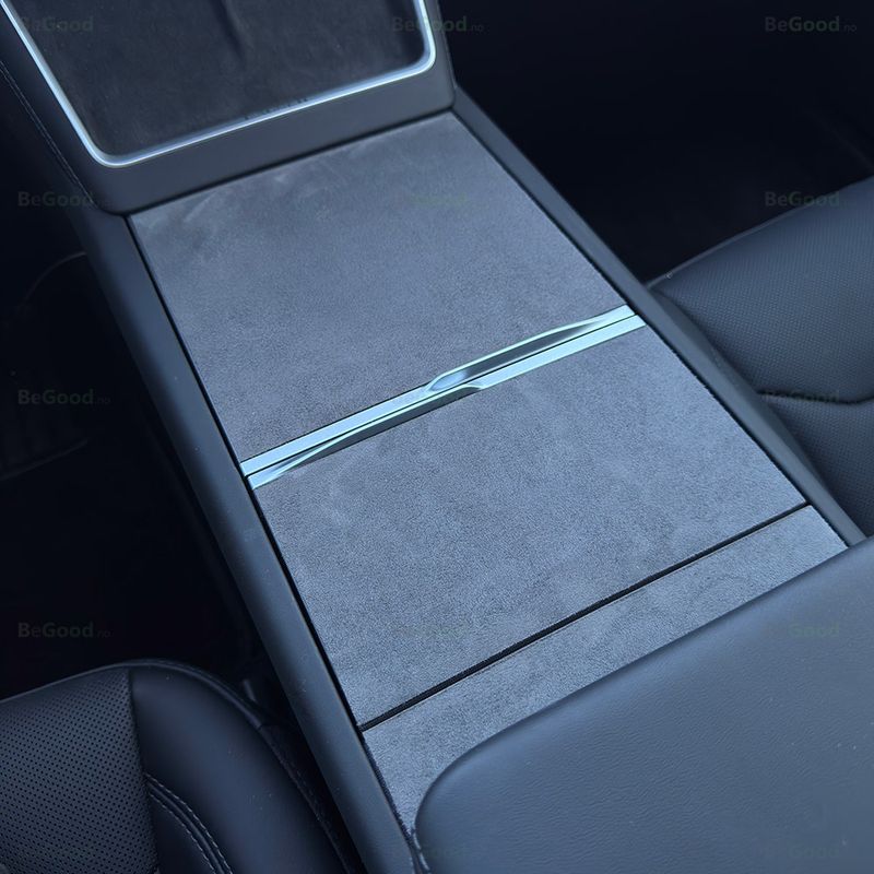 Alcantara-folie Midtkonsoll Tesla Model 3 & Y 2023->